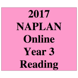2017 Y3 Reading - Online